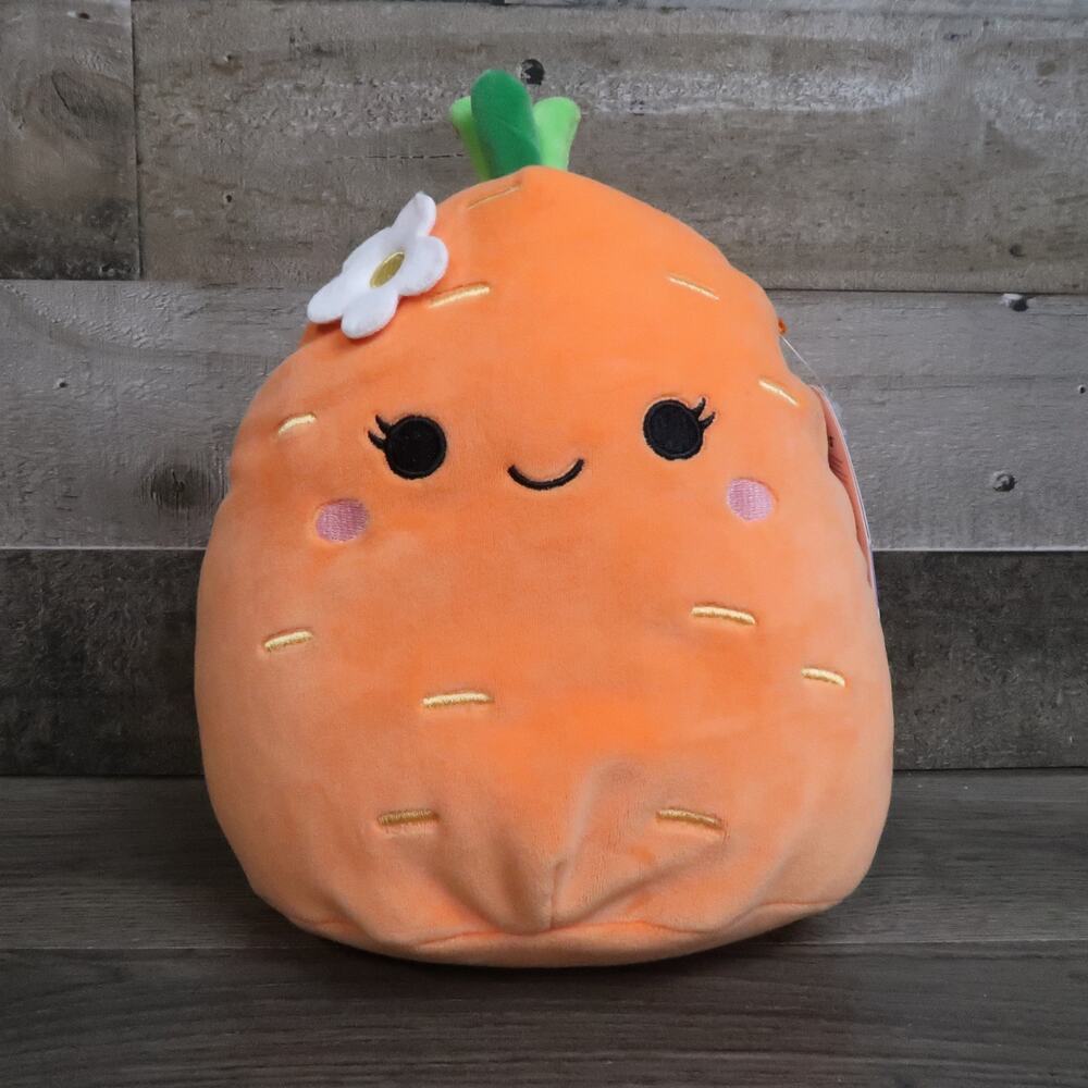 Squishmallow Caroleena The Carrot 8" Plush Orange
